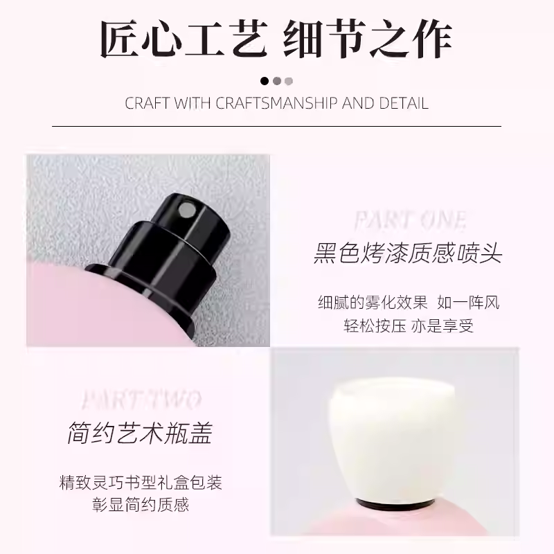 匿名玫瑰香水女持久留香清新自然伴手禮盒小衆高級女士生日禮物