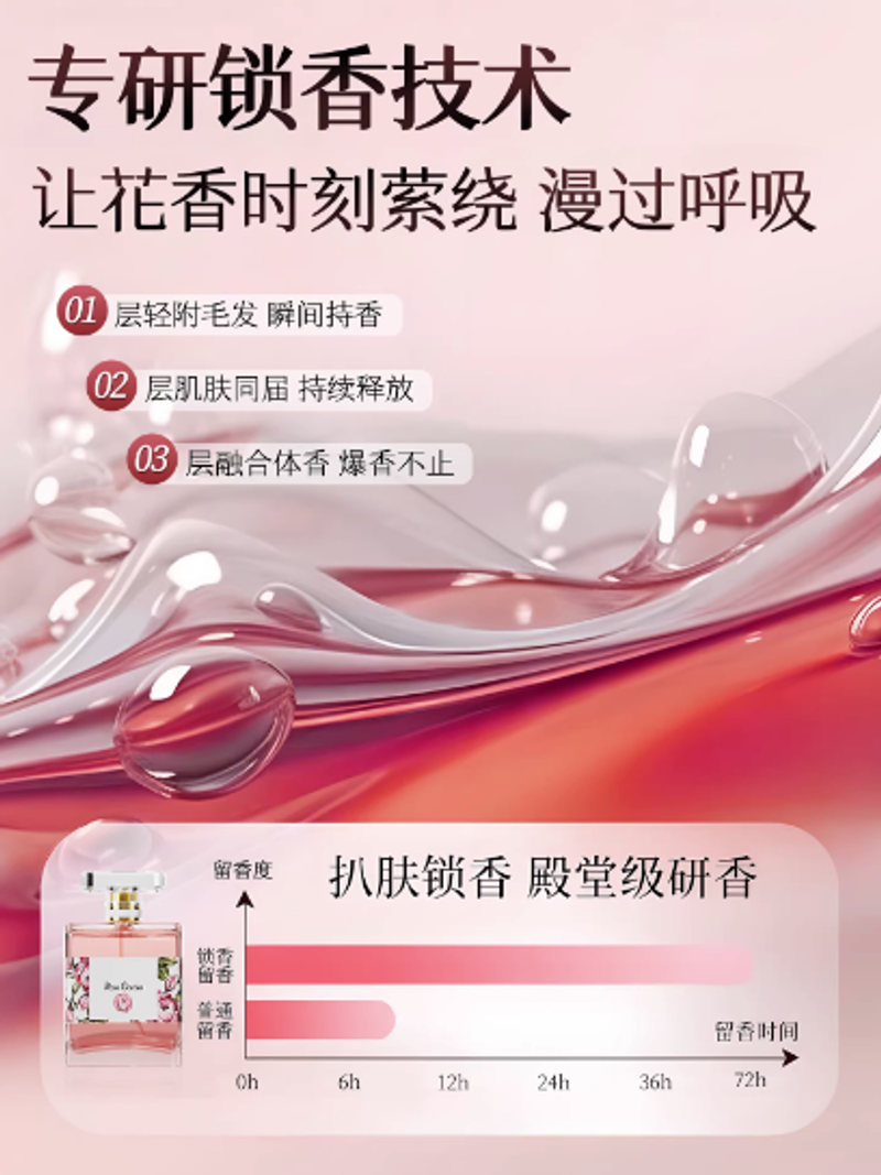 香水女士持久淡香大牌正品女生學生烏木玫瑰大吉嶺茶高級生日禮盒