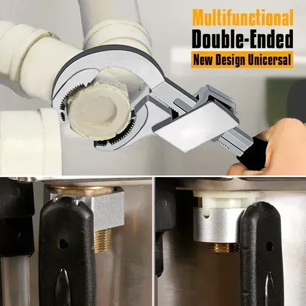 🔥Nouvel outil multifonctionnel de clé à double extrémité réglable 2025🔥
