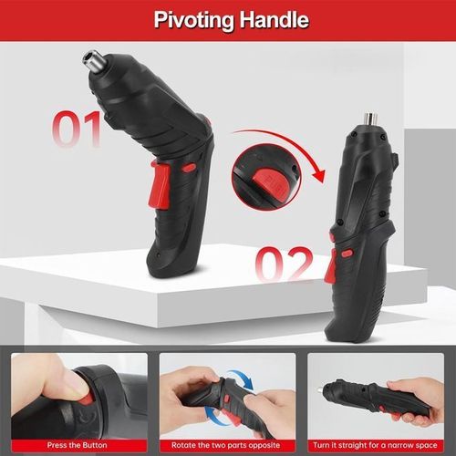 Ensemble de tournevis électriques rechargeables Mythco, avec 47 accessoires sans fil
