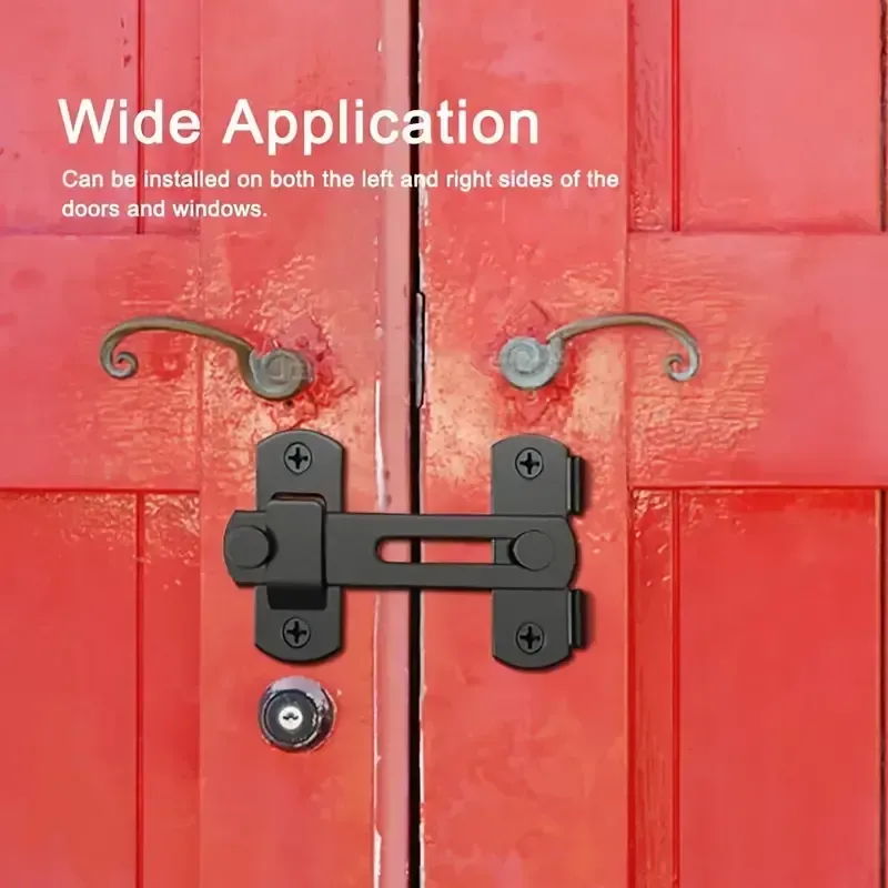 Solide, sûr et pratique : la serrure de porte de grange en acier inoxydable par excellence