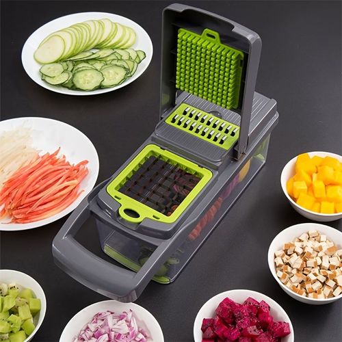 14-in-1 Multifunctional Easy Vegetable Chopper, Onion Slicer and Dicer for hassle-free kitchen prep