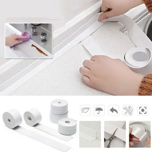 Ruban adhésif étanche pour cuisine et salle de bain
