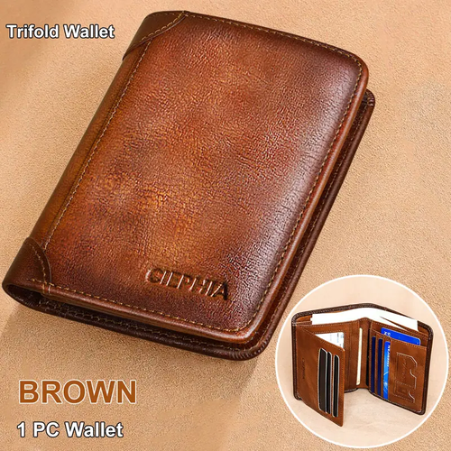 CIEPHIA Genuine Leather Rfid Wallets