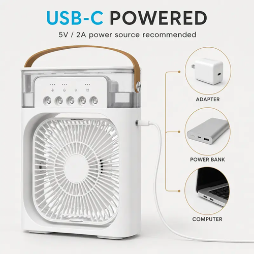 Air Cool Misting Fan