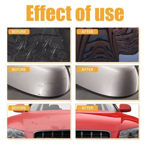 scratch repair wax on car