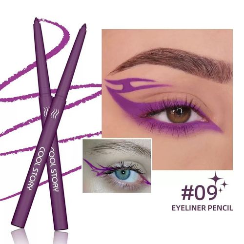 12-color eyeliner pencils