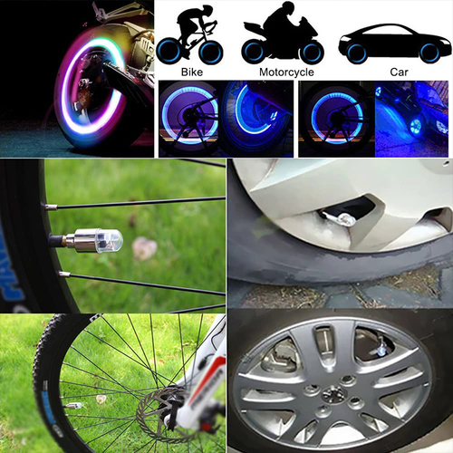 Colorful Wheel Valve Light 2-PCS