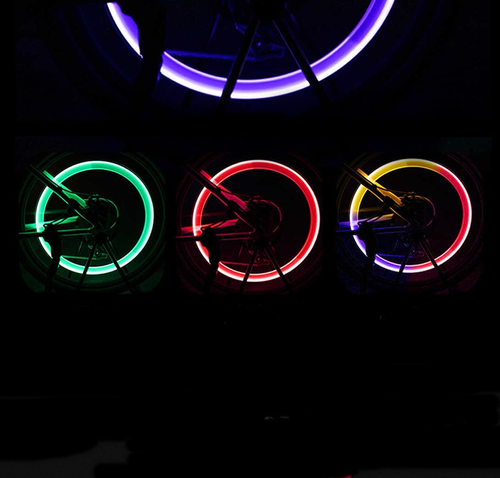 Colorful Wheel Valve Light 2-PCS