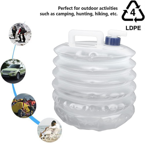 Folding  Water bucket with Tap 15L-2PCS