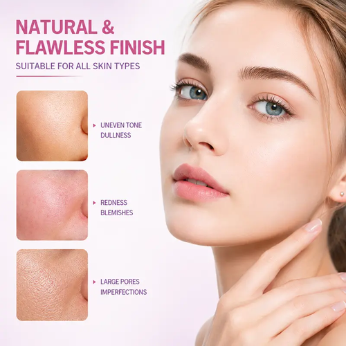 Three-Color Protective Isolation Cream with SPF 50 Coverage,2-packs