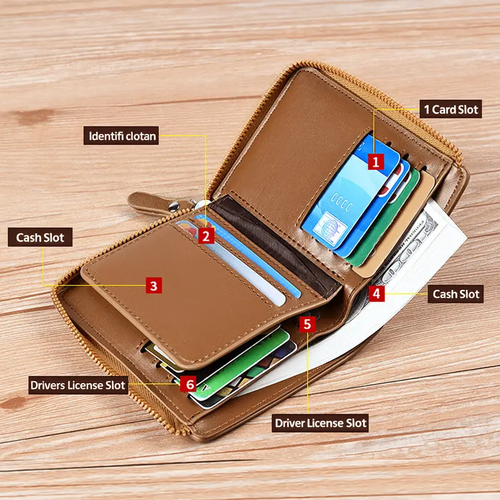 Minimalist Leather Wallet（brown）