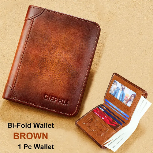 CIEPHIA Genuine Leather Rfid Wallets