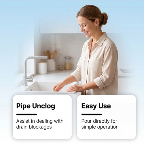 Powerful Pipe Cleaning Agent  2-packs