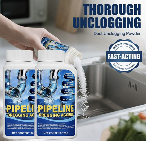 Powerful Pipe Cleaning Agent  2-packs