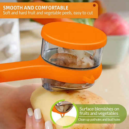 Peeling Knife with Storage Box    （2-packs）