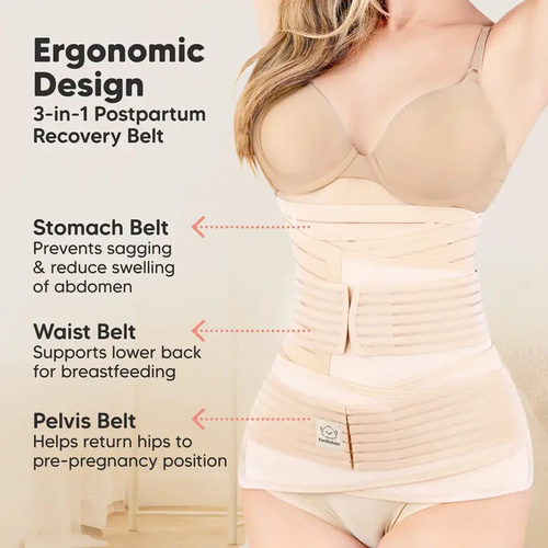 3 in 1 Postpartum Belly  3pcs