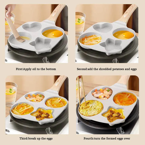 4-in-1 Nonstick Egg Cookware Pan