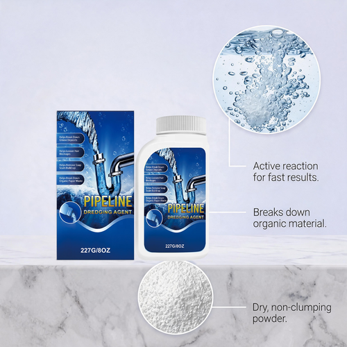 Powerful Pipe Cleaning Agent  2-packs