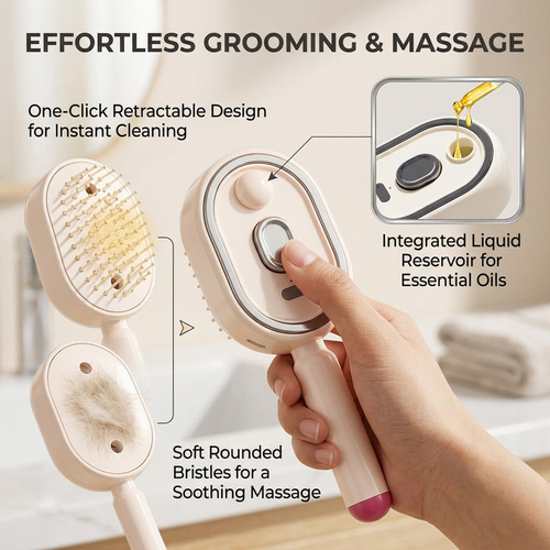 Electric spray  comb