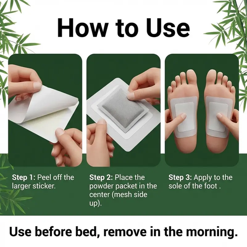 Foot Detox Patches- 2-pack