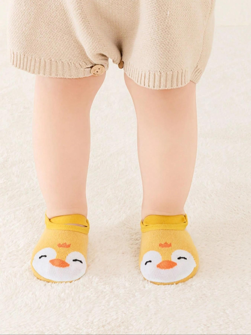 6 Pairs Kids Socks, Baby Toddler Non-Slip Indoor Floor Socks