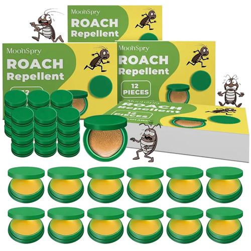 MoonSpry Roach Repellent & Exterminator Kit      2-packs  24pcs