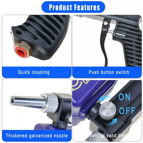 Rust Blasting Device Adjustable Blasting Machine