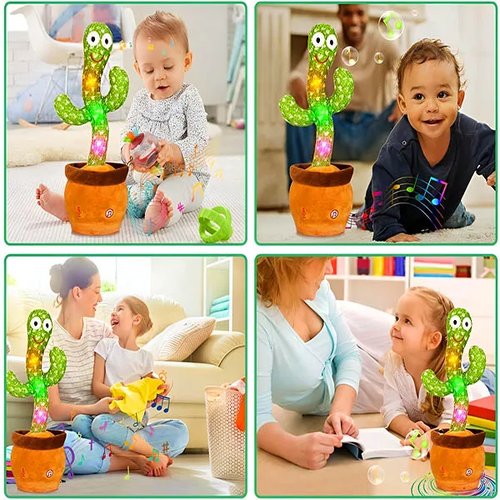 Dancing Cactus Toy, Cactus Musical Baby Toys