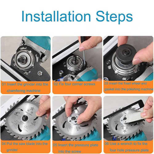 45 Degree Tile Chamfering Tool with Base Plate