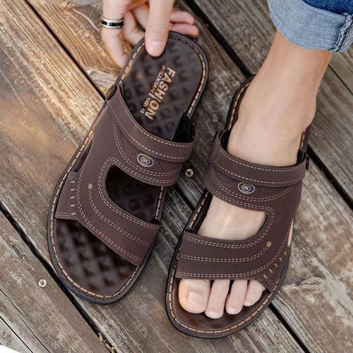 Men's Summer Breathable Sandals with Adjustable Strap
