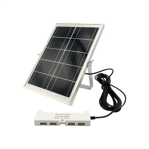 10W Portable Solar Chargerwith USB Interface – Safe & Reliable, Solar Panel for Charging Mobile Phones and Devices, Perfect for Hiking, Outdoor Camping, and Home Use, Home Charging Station Stable Charging Durable Charger, Solar Charge