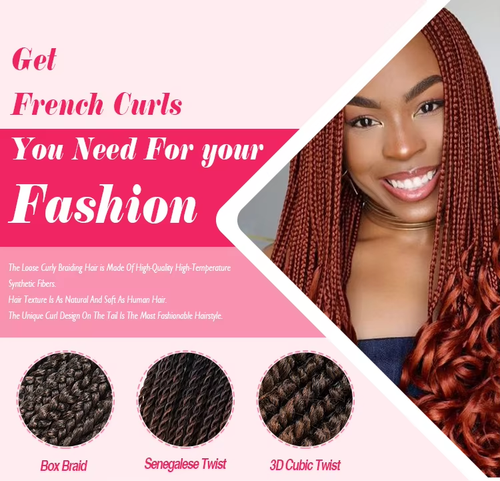 FRENCH CURLS BRAIDS✨✨