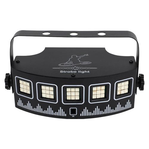 Party Strobe Light Wireless LED Disco Party Bar Mini Indoor RGB Sound-Activated DJ Flashlight