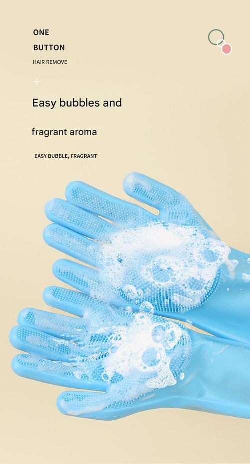 Pet bath gloves: Say goodbye to scratching and biting, easily wash your soft, fragrant pet in 5 minutes.