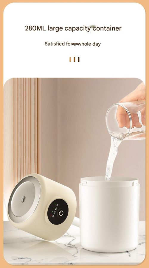 New humidifier smart timer household atomizer usb silent night light small air purifier humidifier