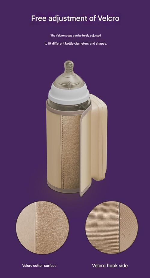 Say goodbye to cold water for mixing formula! This mini bottle warmer lets you keep your baby warm even when you're out and about.