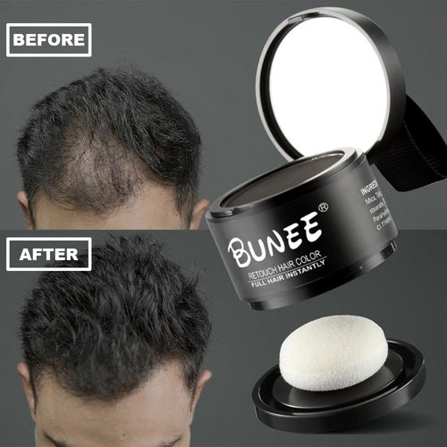 .A savior for high foreheads! Use hairline contour powder and highlighter to easily achieve a natural widow's peak.