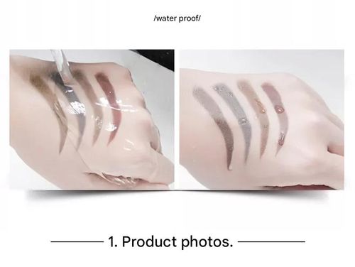 Four-pronged liquid eyebrow pencil for micro-sculpting, four-way tip, long-lasting, sweat-proof and waterproof.