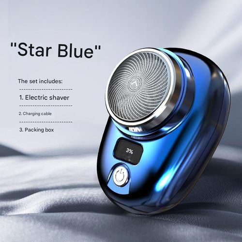 Ab shaving ka tension khatam! 😎 Pocket-size Mini Electric Shaver — powerful, fast aur skin-friendly. Travel, office ya gym — kahin bhi use karo ✈️ Charge once, shave multiple times ⚡ Order now before stock ends!