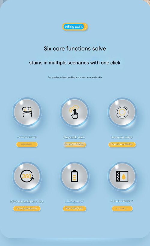 Electric cleaning brush household handheld rechargeable bathroom kitchen dishwashing artifact multifunctional cleaning brush