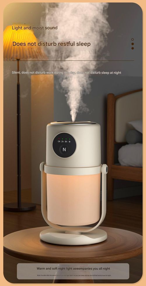 New humidifier smart timer household atomizer usb silent night light small air purifier humidifier