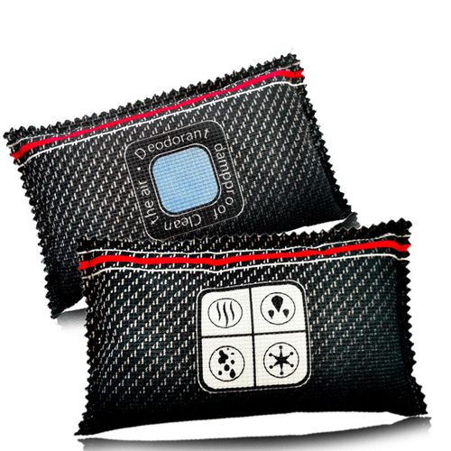 Color-changing moisture-absorbing and dehumidifying desiccant car dehumidification bag household activated carbon bag moisture-absorbing new car mildew-proof bag