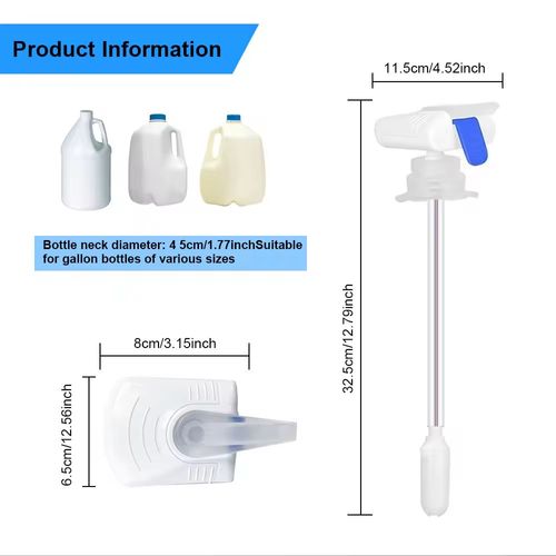 New Automatic Beverage Straw Suction Device Magic Tap Electric Water Milk Beverage Dispenser Automatic Pipette Household Outdoor