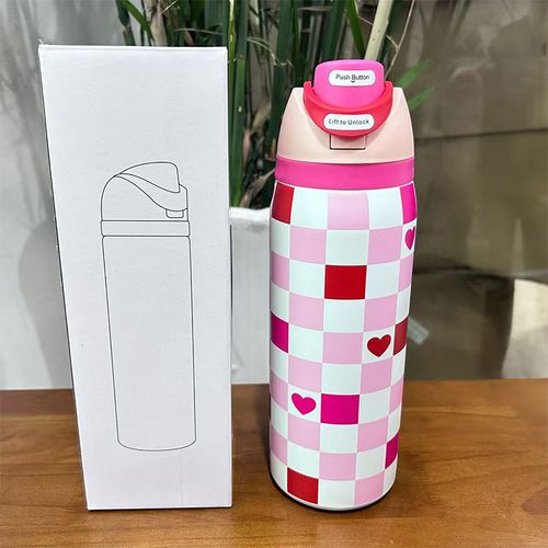 Owala FreeSip Custom Logo Portable Carry Handle Leakproof Lid Fitness Gym Outdoor Durable Insulated Water Bottle