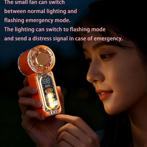 2026 New Mini USB Rechargeable Handheld Fan