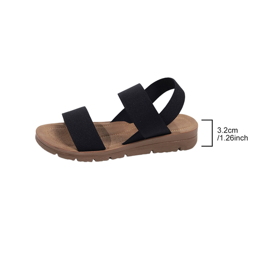 Lightweight and comfortable women's sports sandals with soft soles, perfect for casual wear, durable, non-slip, and flat-soled.