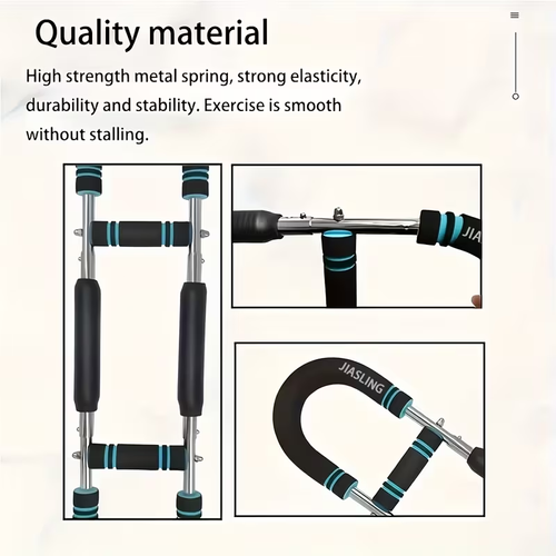 U-shaped multi-functional adjustable arm strength trainer