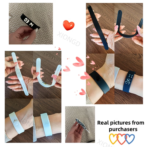 2026 New Style Multi-functional Simple and Fashionable Unisex Electronic Watch with Alarm, Pedometer, Timer and Night Light