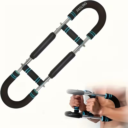 U-shaped multi-functional adjustable arm strength trainer